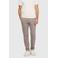 MAC Lennox Sport slim casual broek met linnen lichtbruin