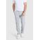 MAC Lennox Sport slim chino met linnen lichtblauw