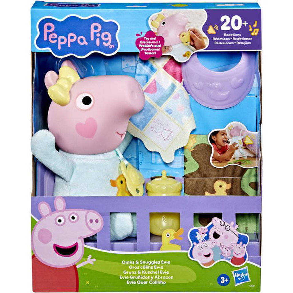Peppa Pig Knorretjes en knuffels Evie