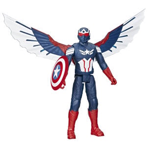 Studios Captain America Brave New World, Titan Hero Series Deluxe Captain America