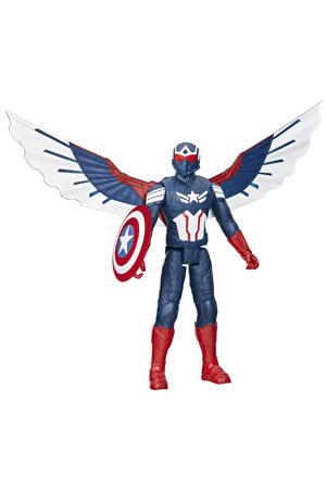Studios Captain America Brave New World, Titan Hero Series Deluxe Captain America