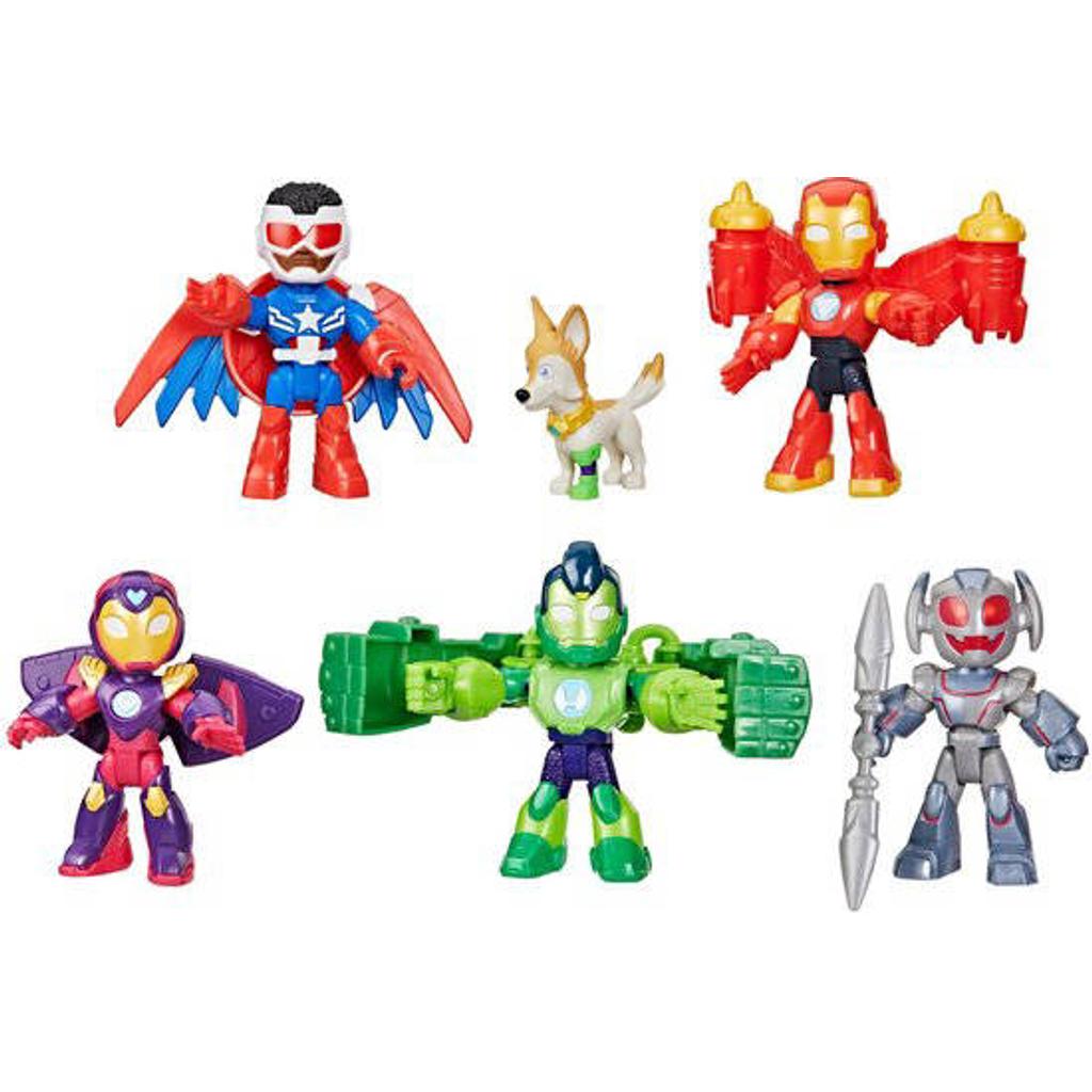 Marvel Iron Man and his Awesome Friends Armored-Up Avengers-pakket