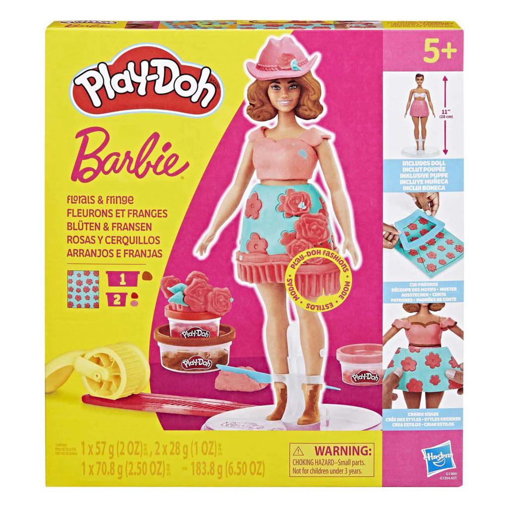 Play-Doh Barbie Bloemen en franjes