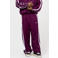 Equalité loose gestreepte joggingbroek paars