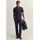 GANT regular polo donkerblauw