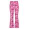 B.Nosy flared gebloemde legging lila