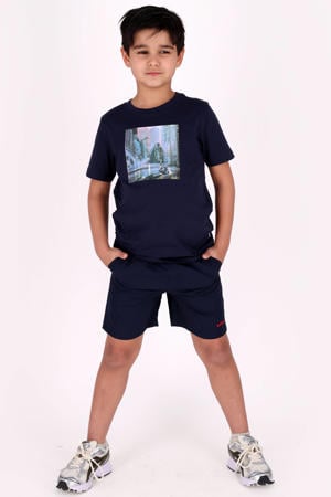 T-shirt donkerblauw