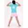 B.Nosy T-shirt met backprint blauw