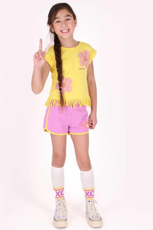 T-shirt geel