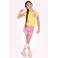 B.Nosy relaxed sweatshort violet