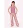 B.Nosy wide leg casual broek roze