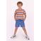 B.Nosy regular waist sweatshort blauw
