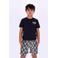 B.Nosy zwemshort blauw/geel/oranje