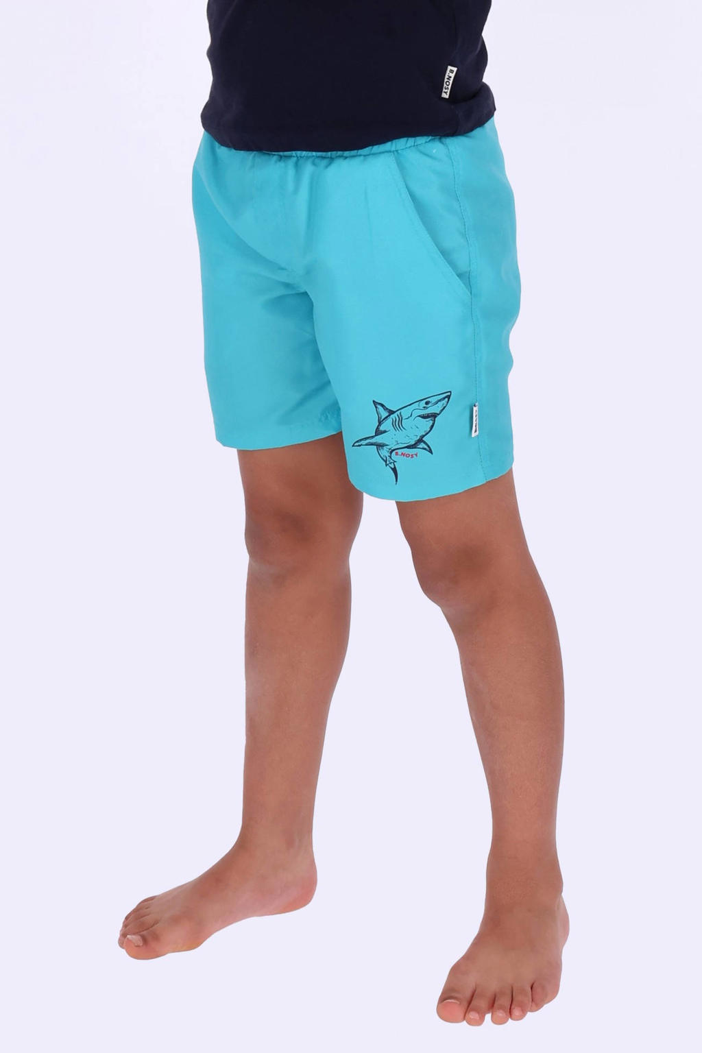 B.Nosy zwemshort aquablauw