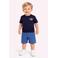 B.Nosy T-shirt met backprint donkerblauw