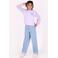 B.Nosy sweater lila broderie