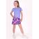 B.Nosy T-shirt met backprint paars