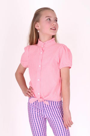 gestreepte blouse roze