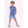 B.Nosy T-shirt met backprint marineblauw