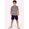 B.Nosy gestreepte T-shirt groen
