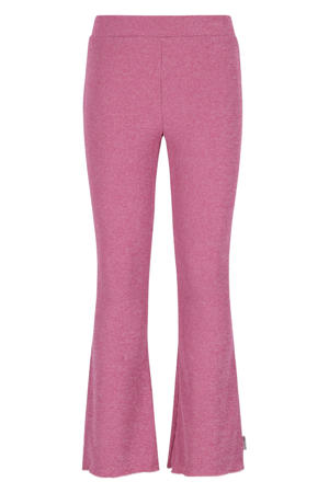 flared broek roze