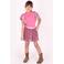 B.Nosy T-shirt met panterprint roze