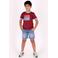 B.Nosy T-shirt donkerrood