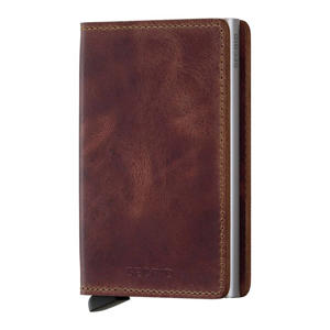 pasjeshouder Siniwallet Vintage bruin