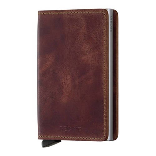 Secrid pasjeshouder Siniwallet Vintage bruin afbeelding