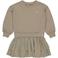LEVV Little korte jurk taupe