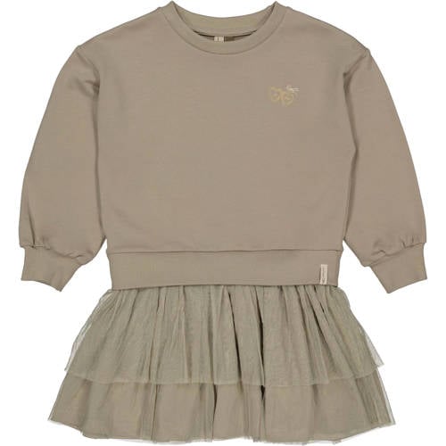 LEVV Little korte jurk taupe afbeelding