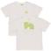 LEVV Little T-shirt met backprint wit
