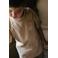 LEVV Little T-shirt met backprint zand
