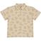 LEVV Little polo met print - zand