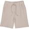LEVV Little regular waist sweatshort grijs met textuur
