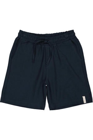 regular waist casual short donkerblauw