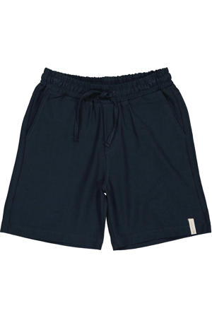 regular waist casual short donkerblauw