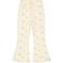 LEVV Little regular waist gebloemde casual broek ecru