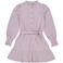 LEVV Little korte jurk broderie lila