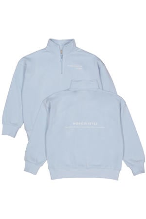 sweater lichtblauw