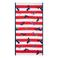 Swim Essentials kinderstrandlaken (135x65 cm) Wit/Rood