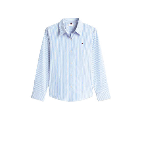 Tommy Hilfiger gestreepte blouse blauw afbeelding