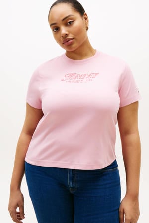 T-shirt lichtroze