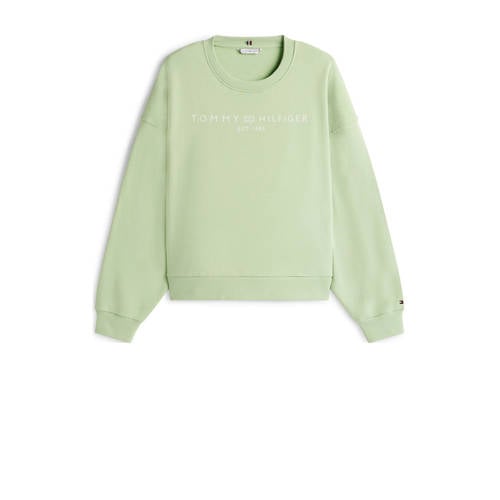 Tommy Hilfiger Curve sweater lichtgroen afbeelding