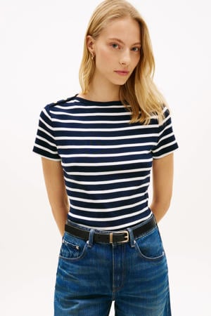 T-shirt donkerblauw