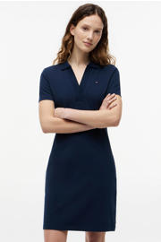 thumbnail: Tommy Hilfiger A-lijn jurk donkerblauw