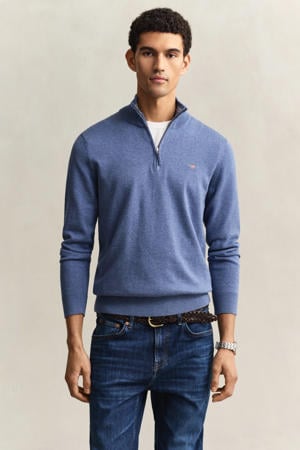gebreide trui blauw
