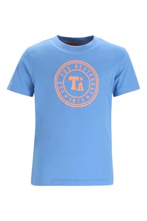 jersey T-shirt lichtblauw