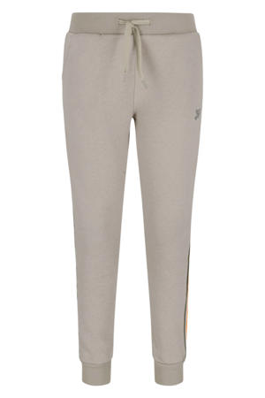 denim regular cargobroek zand