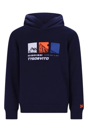 hoodie donkerblauw